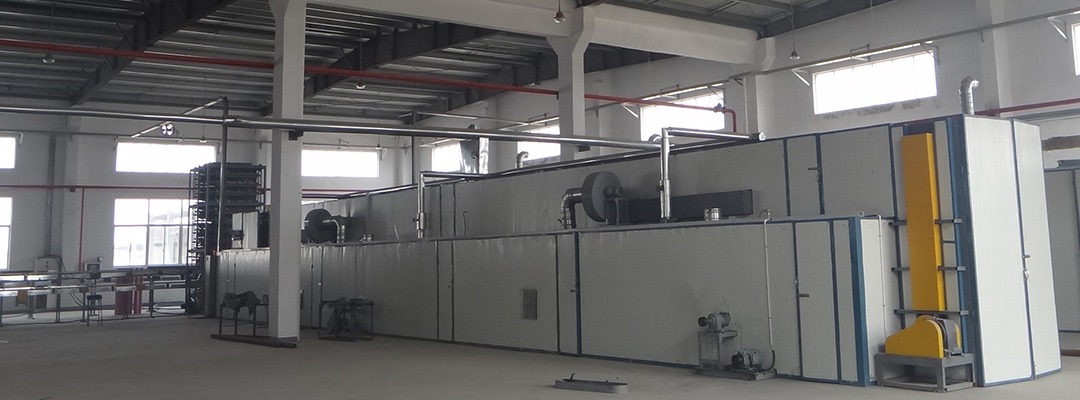 POY tube drying machine